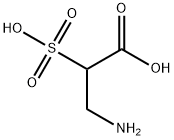 3-氨基-2-磺基丙酸 结构式