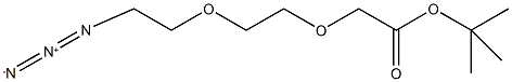 氨基-二聚乙二醇-乙酸叔丁酯 结构式