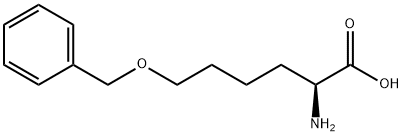 (S)-2-氨基-6-(苄氧基)己酸 结构式