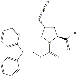 Boc-trans-Pro(4-azido)-OH·DCHA 结构式