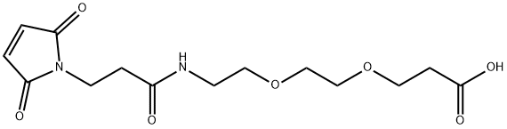 MIPA-PEG2-丙酸 结构式