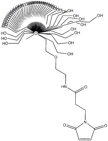 甲基-PEG12-琥珀酰亚胺 结构式