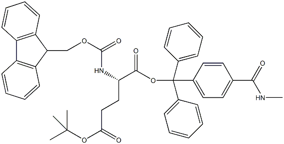 Fmoc-L-Glu(tBu)-Trt TG 结构式