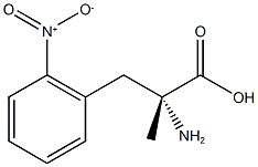 (R)-alpha-Methyl-2-nitrophenylalanine (>98%, >98%ee) 结构式