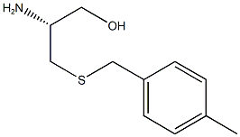 S-(p-Methylbenzyl)-L-cysteinol 结构式