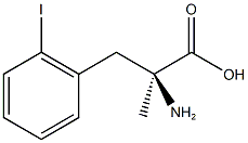 (S)-alpha-Methyl-2-iodophenylalanine (>97%, >98%ee) 结构式