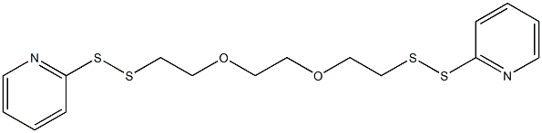 邻二硫吡啶-PEG-邻二硫吡啶 结构式