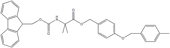 FMOC-(ME)-ALA-ALKO RESIN 结构式