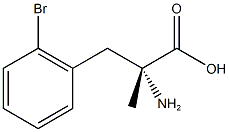 (R)-alpha-Methyl-2-bromophenylalanine (>98%, >98%ee) 结构式