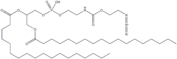 磷脂聚乙二醇叠氮 结构式