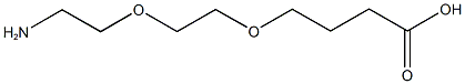 alpha-Amino-omega-carboxy poly(ethylene glycol) hydrochloride (PEG-MW 10.000 Dalton) 结构式