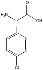 4-Chloro-L-phenylglycine 结构式
