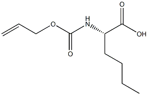 N-alpha-Allyloxycarbonyl-L-norleucine 结构式