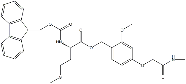 Fmoc-L-Met-AC TG 结构式