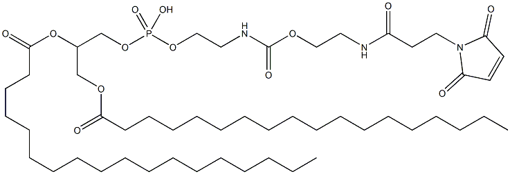 磷脂聚乙二醇马来酰亚胺 结构式
