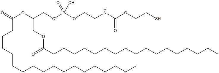 磷脂聚乙二醇巯基 结构式