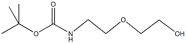 叔丁氧羰基氨-聚乙二醇-羟基 结构式