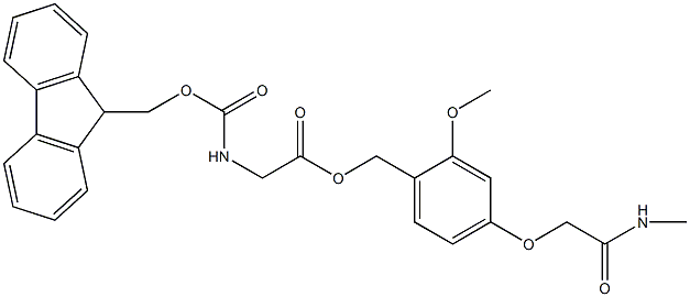 Fmoc-Gly-AC TG 结构式