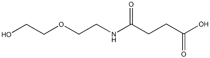 HO-聚乙二醇-羧基 结构式