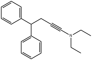 N,N-diethyl-4,4-diphenylbut-1-yn-1-amine 结构式