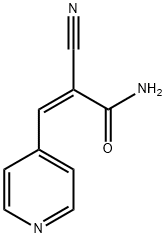 (Z)-2-cyano-3-pyridin-4-ylprop-2-enamide 结构式