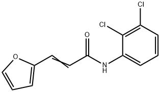 (E)-N-(2,3-dichlorophenyl)-3-(furan-2-yl)prop-2-enamide 结构式