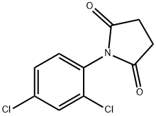 1-(2,4-dichlorophenyl)pyrrolidine-2,5-dione 结构式