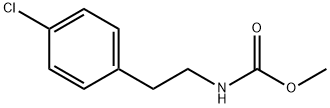 methyl N-[2-(4-chlorophenyl)ethyl]carbamate 结构式