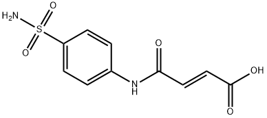 (E)-4-OXO-4-(4-SULFAMOYLANILINO)BUT-2-ENOIC ACID 结构式