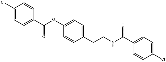 苯扎贝特杂质1 结构式