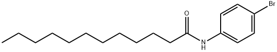N-(4-bromophenyl)dodecanamide 结构式