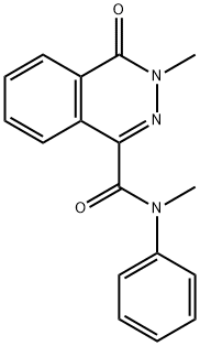 N,3-dimethyl-4-oxo-N-phenylphthalazine-1-carboxamide 结构式