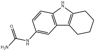 6,7,8,9-tetrahydro-5H-carbazol-3-ylurea 结构式