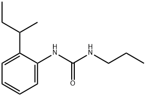 1-(2-butan-2-ylphenyl)-3-propylurea 结构式