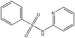 N-pyridin-2-ylbenzenesulfonamide 结构式