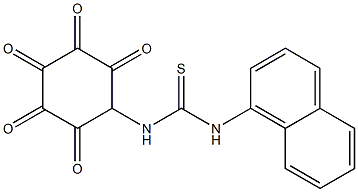 1-naphthalen-1-yl-3-(4-pentoxyphenyl)thiourea 结构式