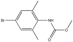 methyl N-(4-bromo-2,6-dimethylphenyl)carbamate 结构式