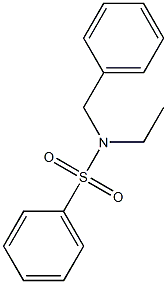 N-benzyl-N-ethylbenzenesulfonamide 结构式