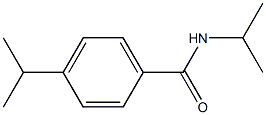 N,4-di(propan-2-yl)benzamide 结构式