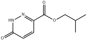 2-methylpropyl 6-oxo-1H-pyridazine-3-carboxylate 结构式