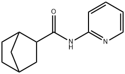 N-pyridin-2-ylbicyclo[2.2.1]heptane-3-carboxamide 结构式