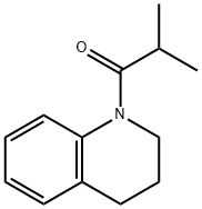 1-(3,4-dihydro-2H-quinolin-1-yl)-2-methylpropan-1-one 结构式