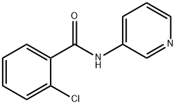 2-chloro-N-pyridin-3-ylbenzamide 结构式