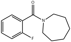 azepan-1-yl-(2-fluorophenyl)methanone 结构式