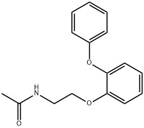 N-[2-(2-phenoxyphenoxy)ethyl]acetamide 结构式