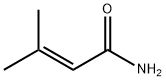 3-甲基丁-2-烯酰胺 结构式