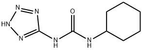 1-cyclohexyl-3-(2H-tetrazol-5-yl)urea 结构式