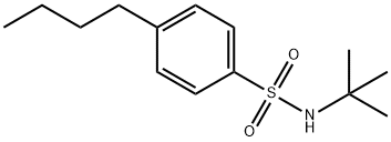 N-tert-butyl-4-butylbenzenesulfonamide 结构式