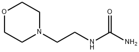 2-morpholin-4-ylethylurea 结构式