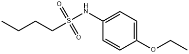 N-(4-ethoxyphenyl)butane-1-sulfonamide 结构式